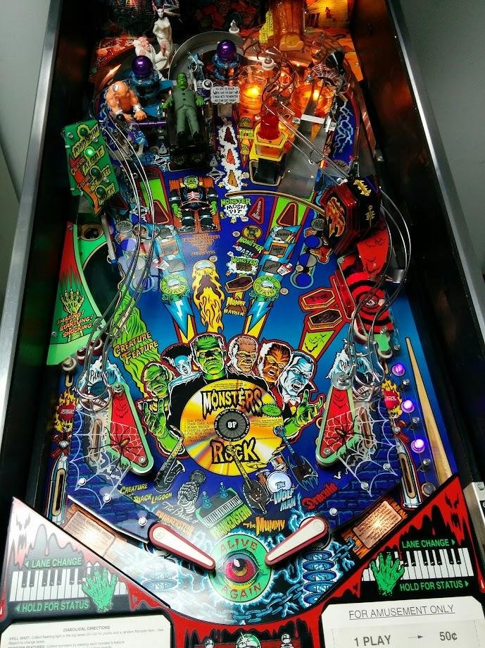 Monsters of Rock playfield after restoration